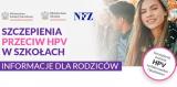 Informacja dla Rodziców o szczepieniach przeciwko HPV